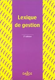 Lexique de gestion