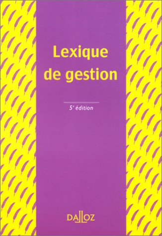 Lexique de gestion