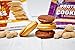 Buff Bake Protein Sandwich Cookies Peanut Butter Cup 8 individual 51G packs (12g Protein Per Pack); Crispy protein cookies sandwiched with Gluten Free, Non GMO, Low Sugar Protein Nut Butter