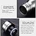 Double Wall Vacuum Insulated Stainless Steel Water Bottle, 17oz/34oz Sports Cola Shape Portable Water Bottle Leak/Sweat Proof Keeps Your Drink Hot & Cold