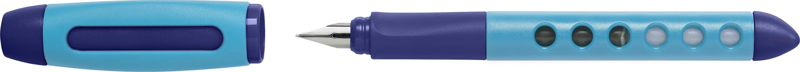 Diplomat NeXus Fountain Pen - Blue Gold Trim | D40504025 | The Online - View #11