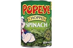 GENERIC Popeye Canned Chopped Spinach, 13.5 oz. (Pack of 12)