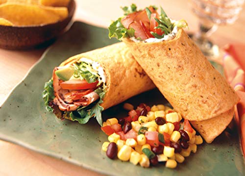 Ole Xtreme Wellness Sprouted Whole Grains Flour Tortillas | 8" Size | 8 Count Each Pack | 6 Pack CaseHealthy Life Style.