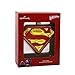 Hallmark Christmas Ornament DC Comics Superman Shield Blown Glass