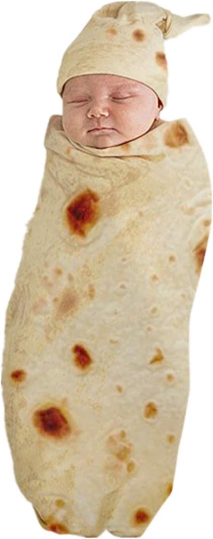 tortilla baby swaddle blanket