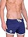 MIZOK Men's Mesh Training Shorts Bodybuilding Gym Tight Lifting Shorts with Pockets