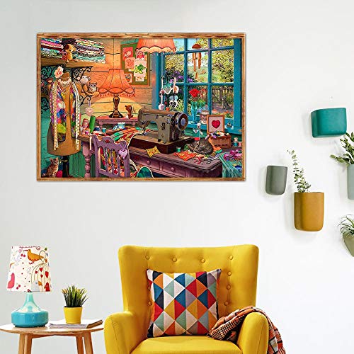 5D Diamond Painting Mosaic Making 5D DIY Full Drill Diamond Painting Sewing Room Cross Stitch Embroidery Kits