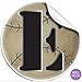 Kids Wall Decals Wall Letters Peel Stick Removable Stickers for Baby Nursery Boys Bedroom Children Room Classroom Playroom Home Custom Name Initial Vinyl Alphabet Decor Sports Ball (Letter E Baseball)