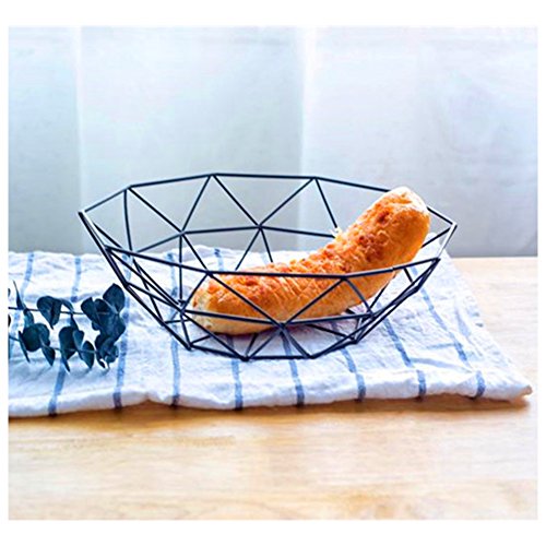 XICHENGSHIDAI Iron Fruit Basket Bowl Vegetables Basket Rack Display Stand
