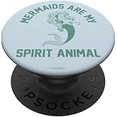 Disney Little Mermaid Ariel Mermaids Are My Spirit Animal PopSockets Standard PopGrip