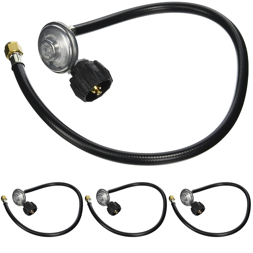 Weber Hose and Regulator Kit, for Genesis 300 and Summit 400/600 Gas Grills (Pack of 4) Image