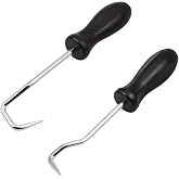 SPEEDWOX Hose Removal Hook 2 Pcs Set Hose Removal Tools O Ring Removal Tools for Automotive Radiator Coolant Hose Removal 8 Inches