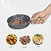 HUKOER Camping Cookware Mess Kit Backpacking Gear & Hiking Outdoors Campfire Cookware Cooking Utensils Ultralight 13 Pieces Cooking set Compact& Durable Pot Pan Bowls - Free Folding Spork, Nylon Bag