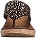 Skechers Cali Women's Beverlee - Dazzled Wedge Sandal, Chocolate, 11 M US