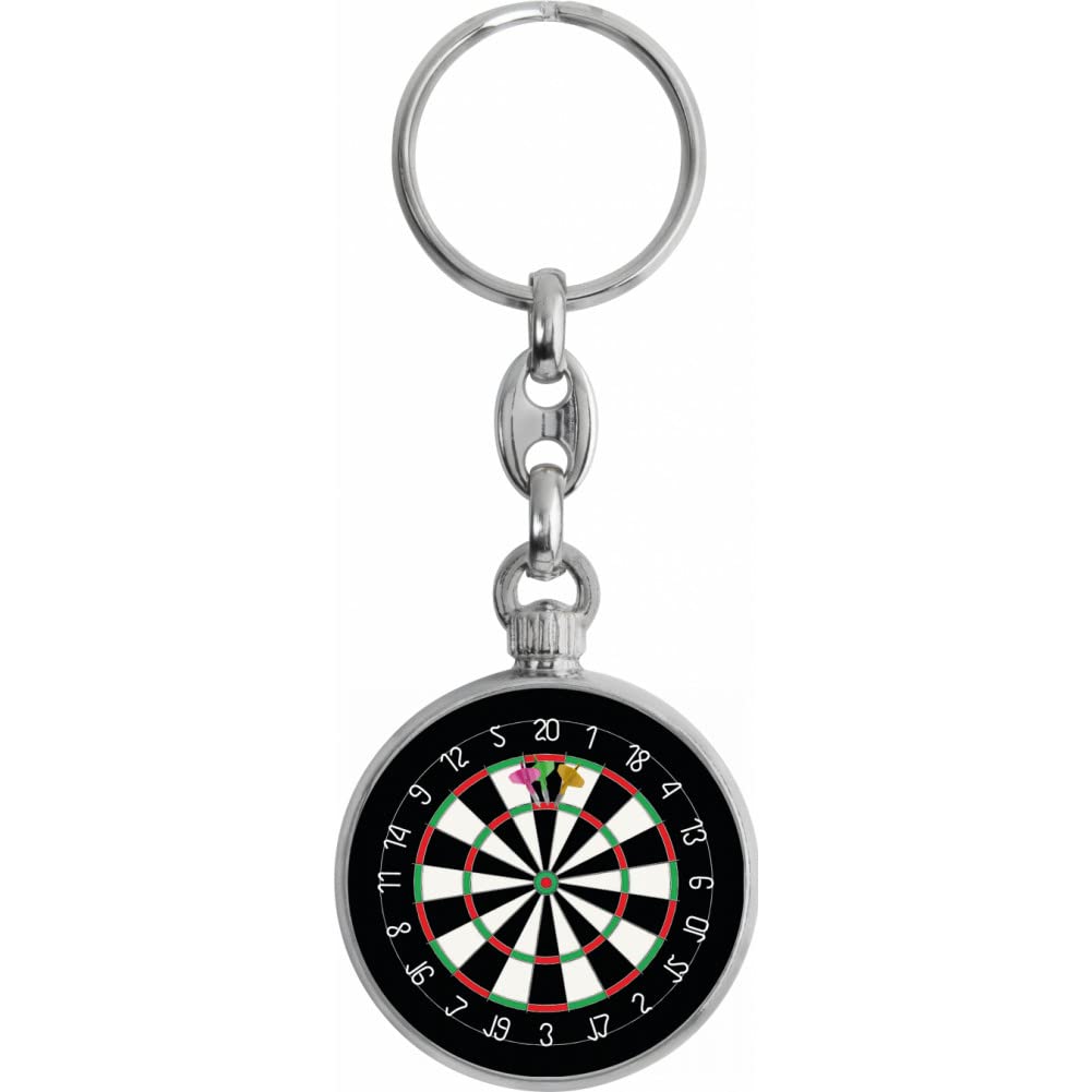 Toff London Multicolour Dartboard 180 Keyring