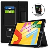 Gesma for iPad 10.2 Case 2019(US Version), Case for iPad 7th Generation Case with Wallet Pocket, Auto Sleep/Wake Lightweight Stand Case for iPad 10.2 inch 7th Generation 2019 Released (Black)