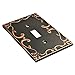 Franklin Brass W35070-VBC-C Classic Lace Single Switch Wall Plate/Switch Plate/Cover with Copper Highlights, Bronze