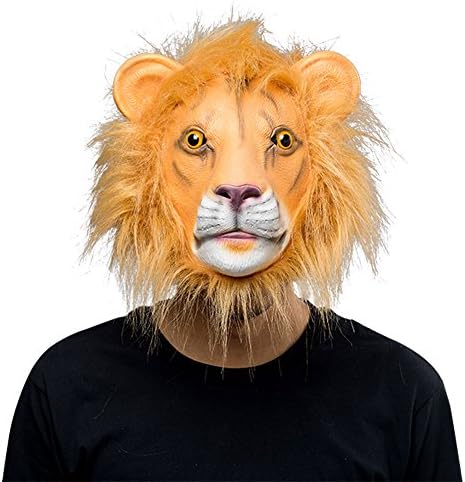 Utosi Halloween Animal Mask Adult Cosplay Props Latex Mask