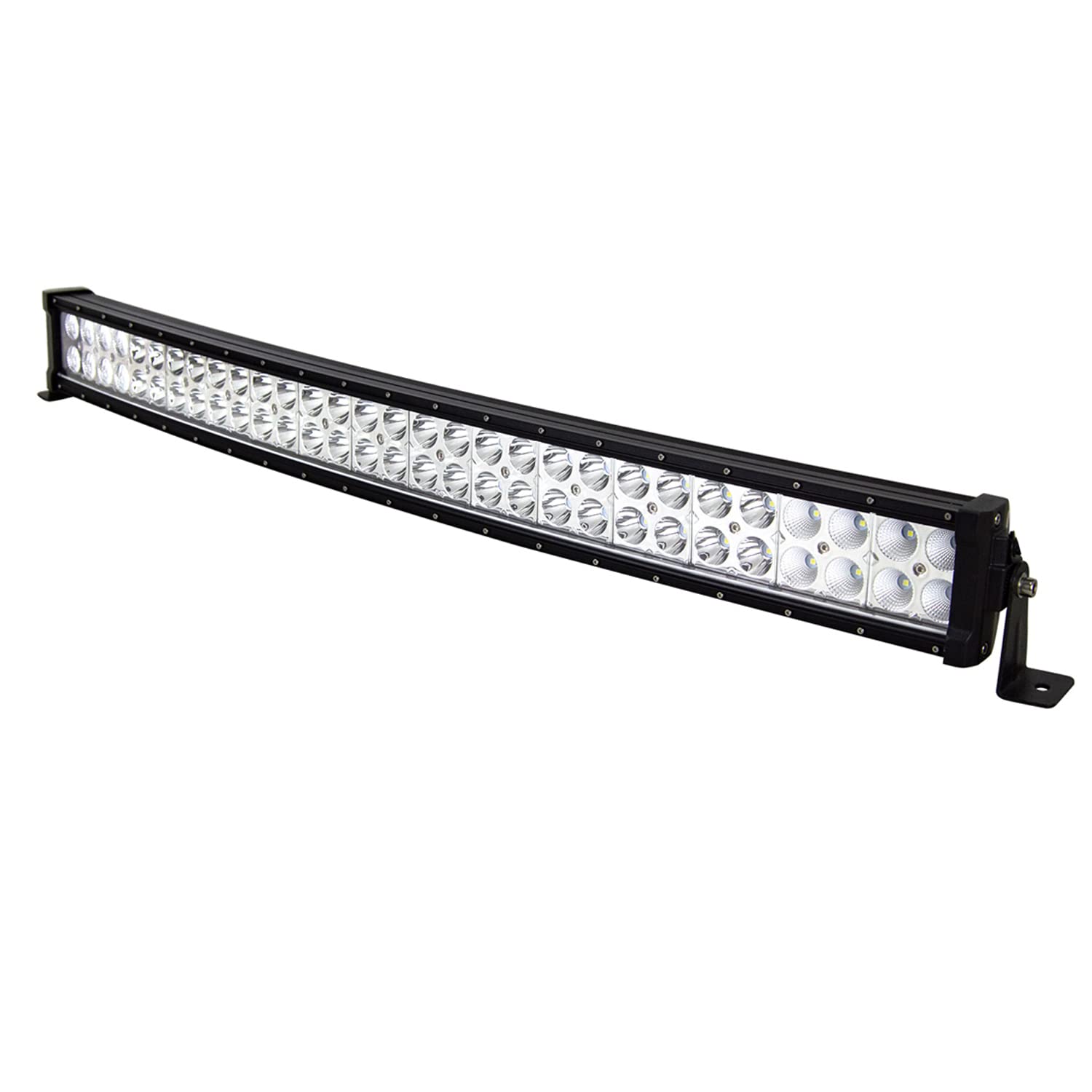 AUXTINGS 32 inch 180W Curved Led Light Bar Flood Spot Off road Trucks SUV 4WD Driving Fog Lights,DC 12V 24V Waterproof
