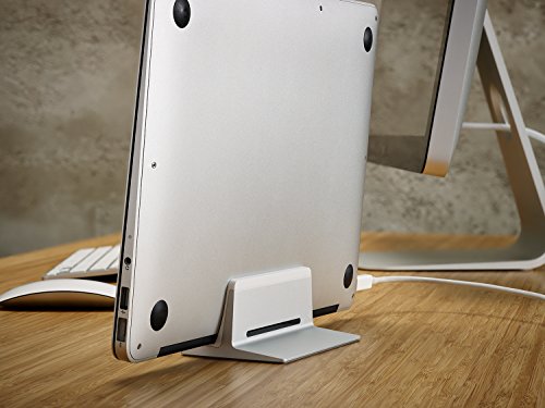 UPPERCASE KRADL Air Small Profile Aluminum Vertical Stand for MacBook Air, Compatible with 2010-2017 MacBook Air only - Thumbnail 5