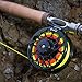 Piscifun Sword Fly Fishing Reels with CNC-machined Aluminum Alloy Body Fly Reel 3/4wt (Black)