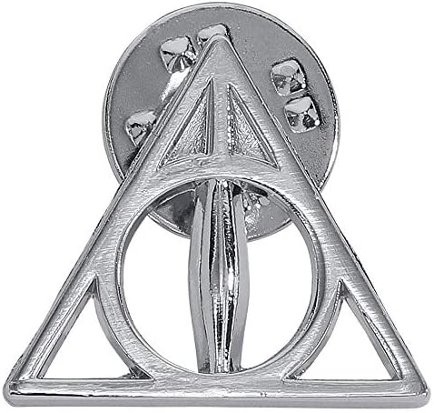 Deathly Hallows Pin Badge HPPB0054, Silver - Image 3