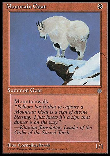 Magic: the Gathering - Mountain Goat - Ice Age