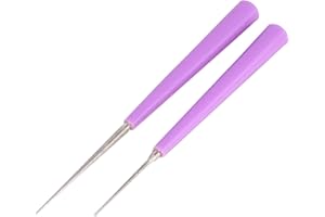 EXCEART Jewelry Making Bead Hole Enlarger Tool Diamond Tipped Beading Reamer for Diy Craft Beads and Pearls Stainless Steel P