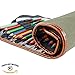 Speedball Art Products 353360 Canvas Pencil Roll Up, Olive W/Brown Trim, Holds 26 Pencils