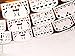 5 Pk Mexican Wedding Decorations, 50 Panels of White Papel Picado Paper Flags for Weddings, Rehearsal Dinners 60 ft Total Mexican Bridal Shower Papel Picado Banner para Fiesta Tissue Paper WS400