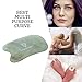 Natural Jade Stone Thick Gua Sha Tool with a Gift Box (Square)