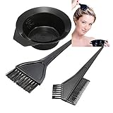Pride 4pcs. Hair Dye Set Kit Black Salon Hair Coloring Dyeing Kit Brush Comb Bowl Hair Tint Mixing Bowl DIY Hair Set