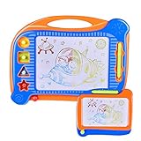 FUN LITTLE TOYS 2 Magnetic Drawing Board, Doodle Drawing Board for Toddlers, Toddler Learning Toys for Writing, Sketching, Travel Toys for Kids Birthday Gift