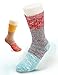 VERO MONTE Women's Colorful Cotton Socks (Size 7-9, 6 Pairs, 2 Color Schemes)