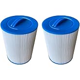 Malaka Spa Filter Cartridge Compatible with PWW50P4 【NOT PWW50P3, NOT Coarse Thread】 1-1/2'' MPT Thread (Fine Thread) Replacement Filter, 2-Pack