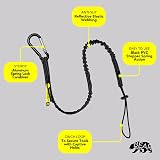 BearTOOLS Tool Lanyard 8KG Max Load 90cm Shock Cord Carabiner Fall Restraint view 4
