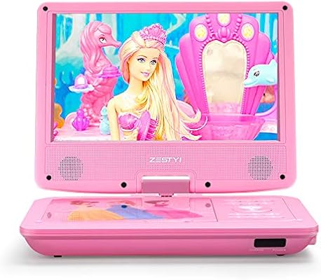 Zestyi Zestyi 9 Portable Dvd Player For Kids With Car Headrest