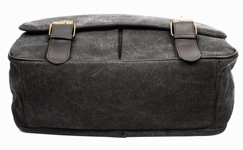 Stylish Canvas Laptop Notebook Ultrabook Tablet Case Shoulder Messenger Bag
