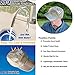 XZTZ 2019 New Cooling Hat - Arctic Hat Sunscreen, Ice Cap,Summer Outdoor Sun Protection Cooling Air Conditioning Ice Cap UV Protection Sun Hat for Men/Women (Style B)
