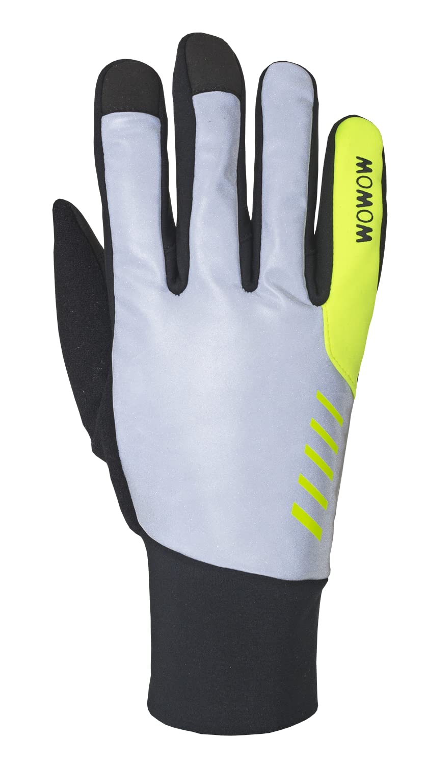 Wowow Night Stroke Unisex Adult Gloves, Reflective, Medium