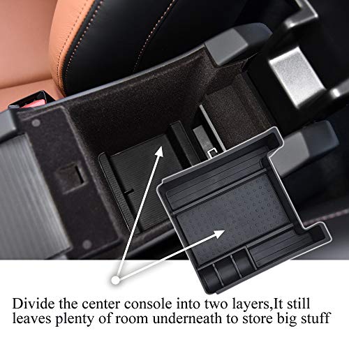 Vesul Center Console Armrest Storage Box Compatible with Volvo XC60