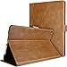 ProCase iPad Pro 10.5 Case 2017, Vintage Genuine Leather Case Slim Fit Stand Folio Cover for 2017 New Apple iPad Pro 10.5 Inch, with Multiple Viewing Angles, Auto Sleep/Wake Feature –Brown