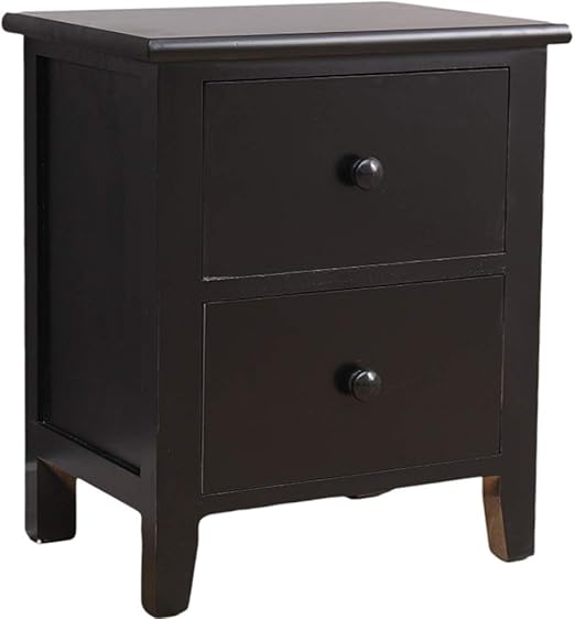 Amazon Com Zycsktl Nightstands Bedroom Storage Bedside Table Simple Modern Side Table Sofa Corner Cabinet Bedroom Small Storage Cabinet Color Black Size 304047cm Kitchen Dining