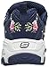 Skechers Women's D'LITES Bright Blossoms Sneaker,navy,8 M US