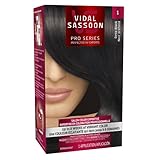 Vidal Sassoon Pro Series Hair Color 1 Deep Black 1 Kit, 1.000-Kit