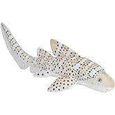Wild Republic Zebra Shark Stuffed Animal, Plush Toy, Gifts for Kids, Living Ocean, 30 Inches
