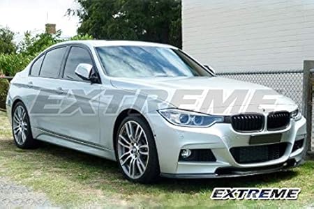 Amazon 艶あり黒 Bmw 3シリーズ F30 F31 Mスポーツ フロントリップスポイラー Vr型 限定色塗装 12 フロントスポイラー 車 バイク