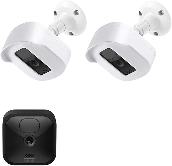 Blink Outdoor Halterung Verstellbare Wandhalterung mit Schutzhlle fr die Blink XT2XT Outdoor Indoor Sicherheitskamera System Wei 2 Pack