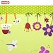 Dwinguler Eco-friendly Kids Play Mat - Garden Delight, Green (Large)