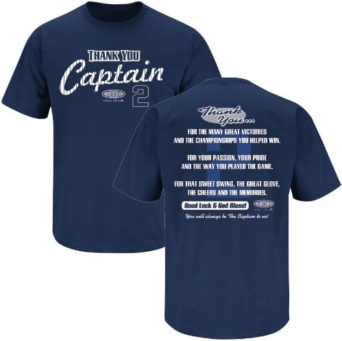 New York Yankees. Thanks, Captain Derek Jeter Tribute (Navy) (X-Large)